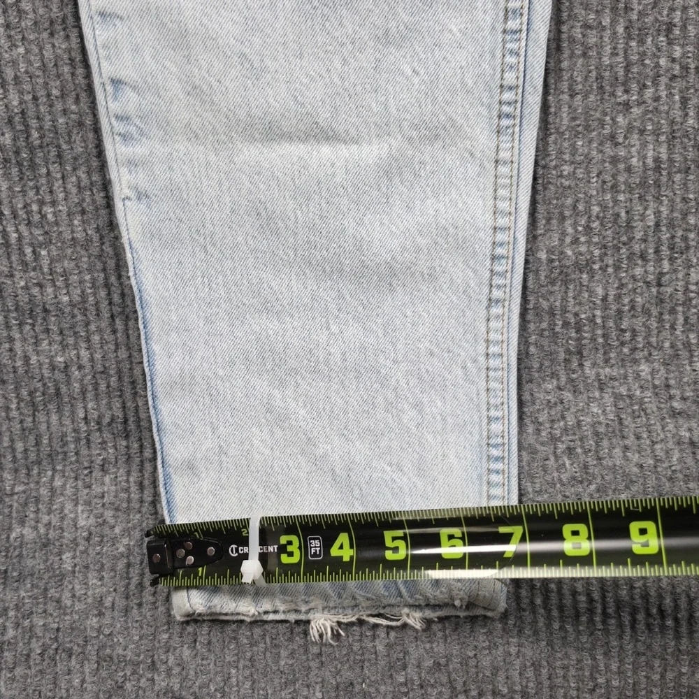 Levi's 550 Relaxed Fit Jeans Mens 34x32 Light Wash Orange Tab Vintage 90s Y2K